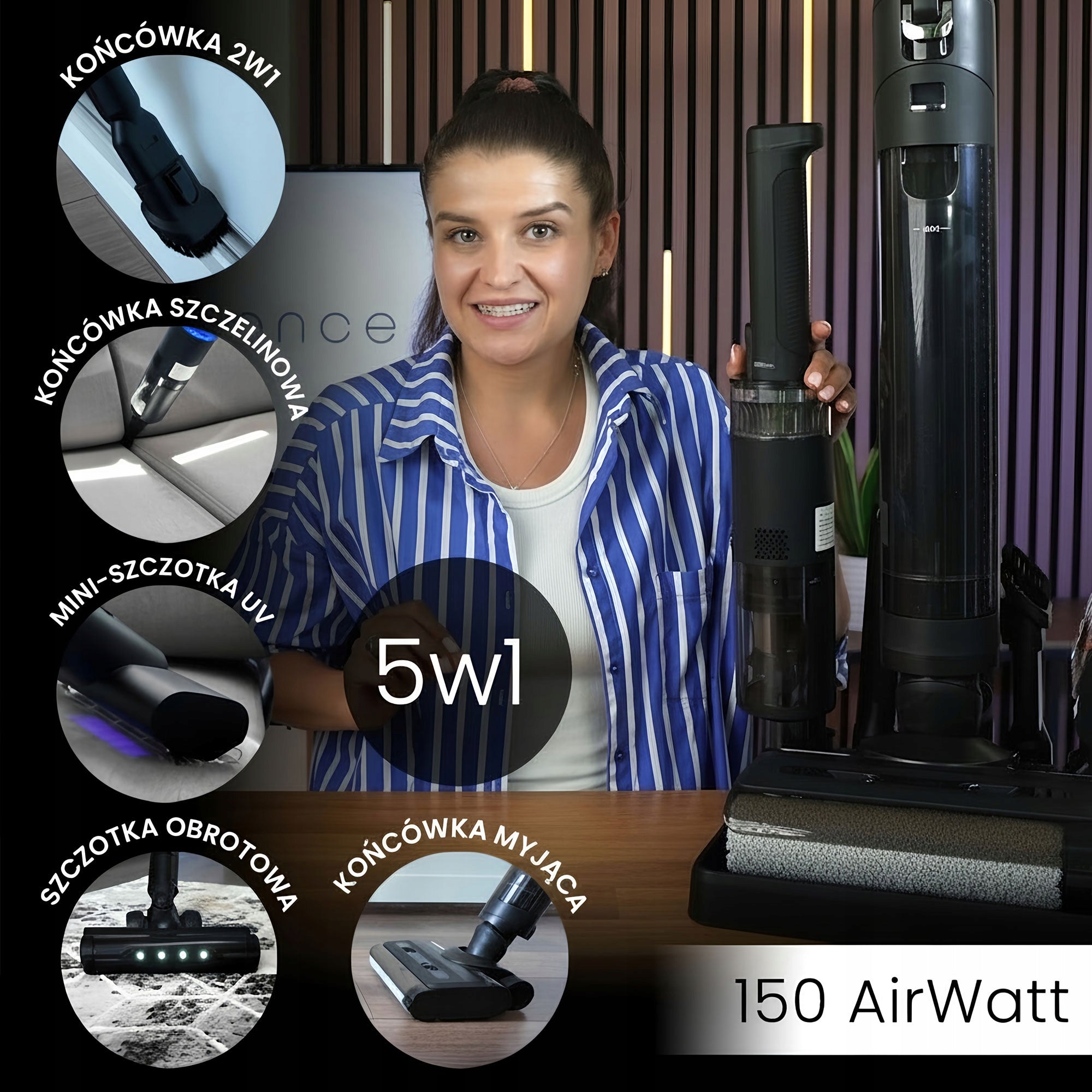 Air Essence Typhoon Drive Jet 7in1 Cordless Vacuum Cleaner Manufacturer code 5906508790007