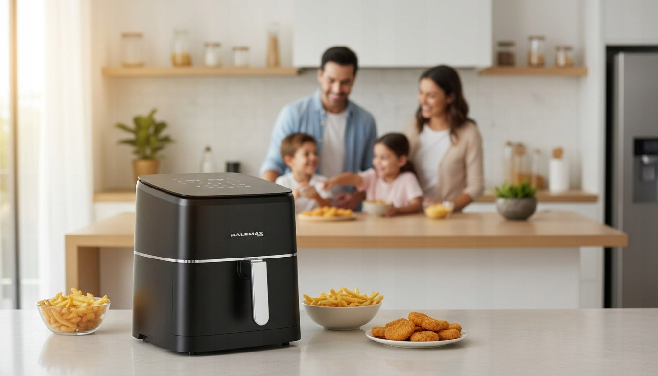 Air Fryer Fat Free Air Fryer 9L Fryer Programs Large Bowl Strong Model KALEMAX AIR FRYER KLX-1100 9L