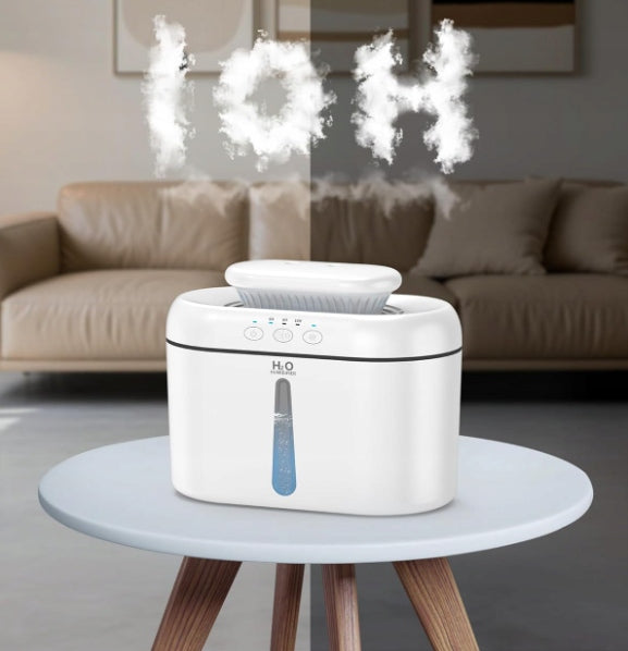 Air Humidifier 2L Diffuser Mist LED Light Quiet Automatic Switch Brand no brand