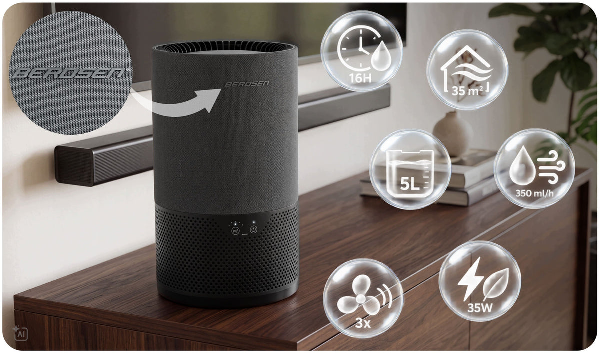 Air Humidifier Evaporative PURIFIER For Allergy sufferers SMART 5L 350ml/h Packaging status original