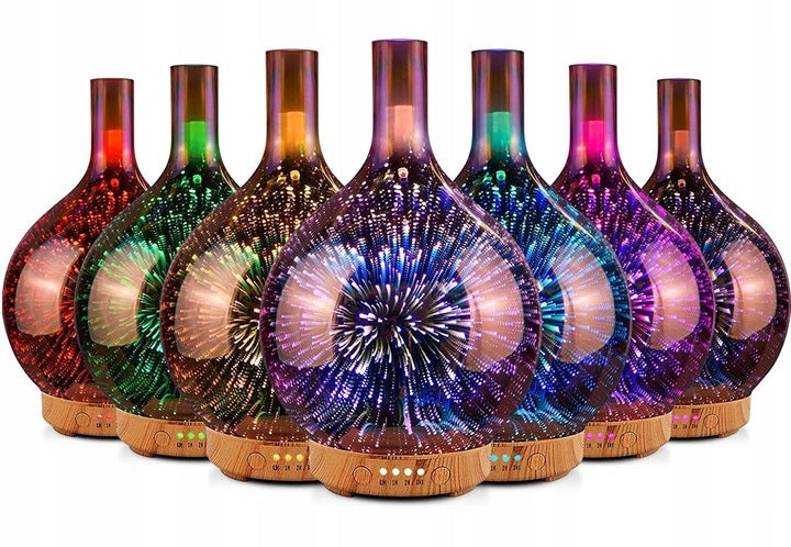 Air Humidifier Night Light RGB Diffuser Scented Aromatherapy Effect Medical device no
