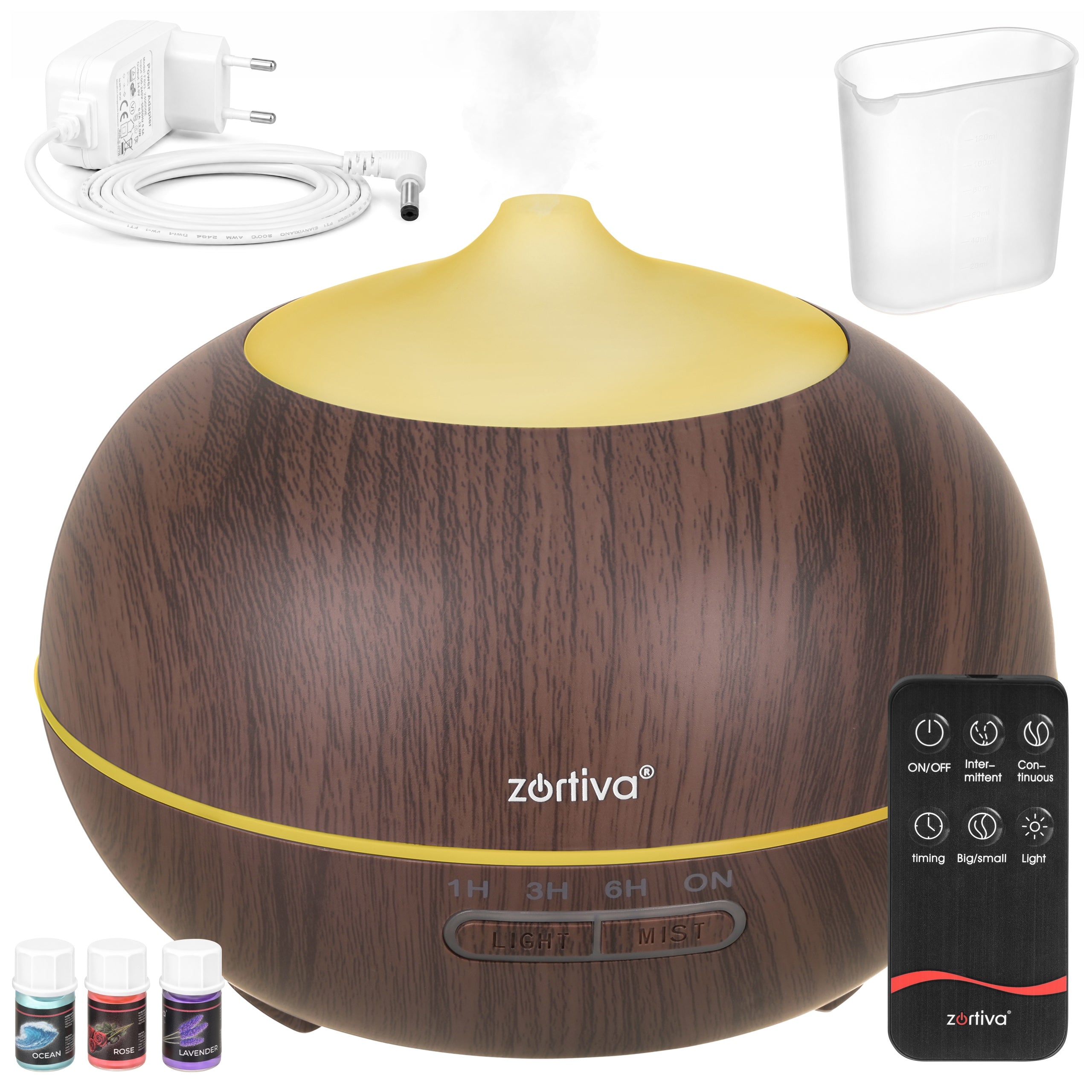 Air Humidifier Ultrasonic Diffuser Aromatherapy Scented LED Remote Control