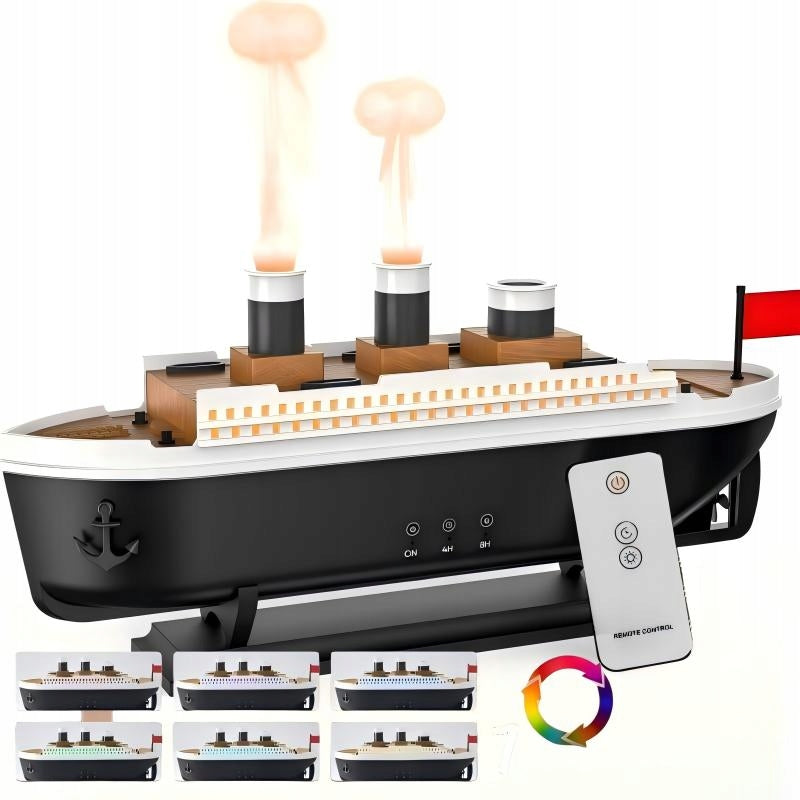 Air Humidifier Ultrasonic Fragrance Diffuser with Aromatherapy + Oils