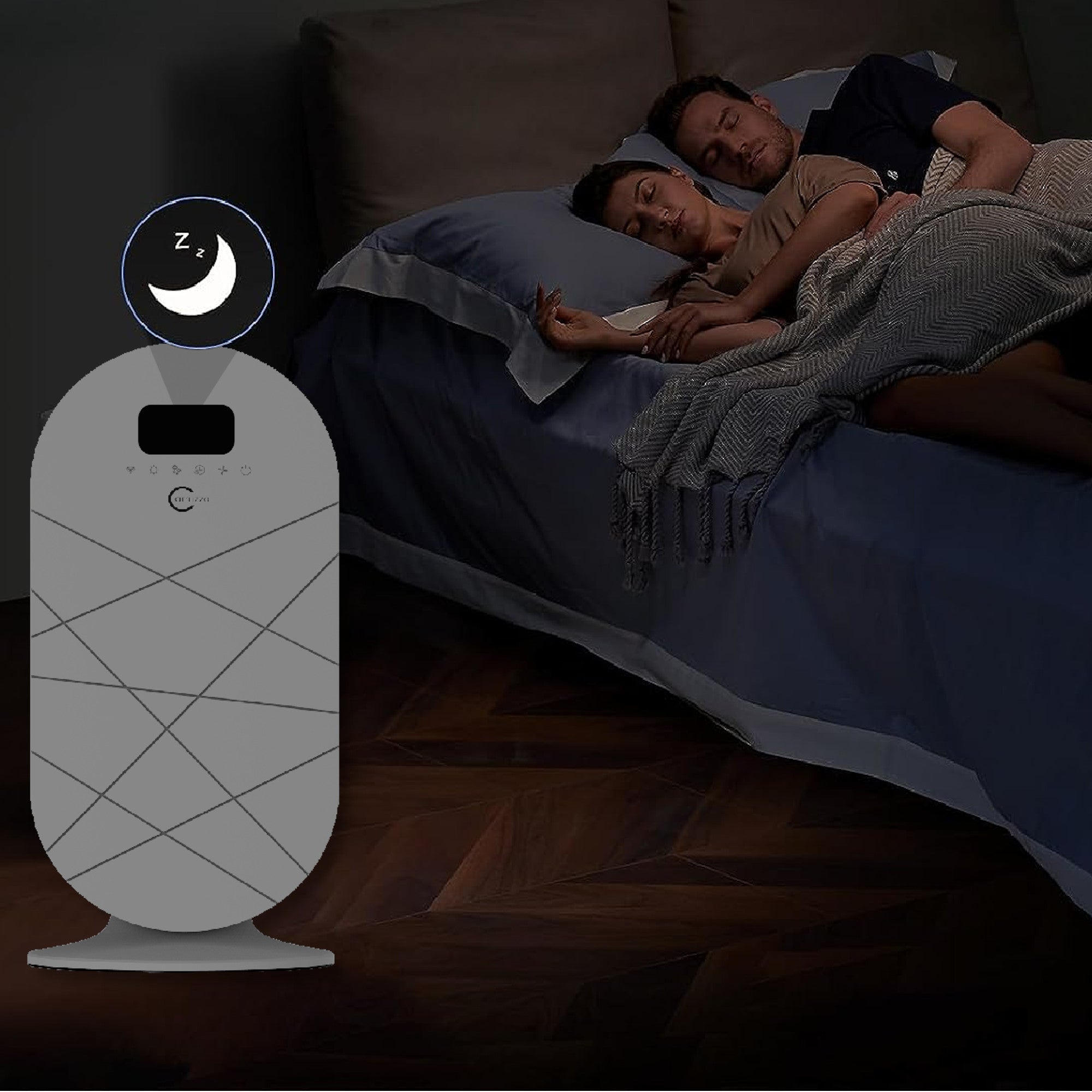 Air Purifier LARGE POWERFUL QUIET SMART WIFI + HEPA UV FILTER IONIZATION Maximum efficiency 300 m³/h