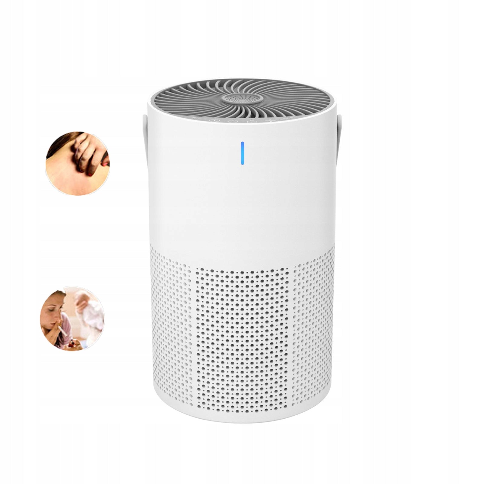 Air Purifier Quiet High Efficiency Effectively Removes Smoke and Allergens