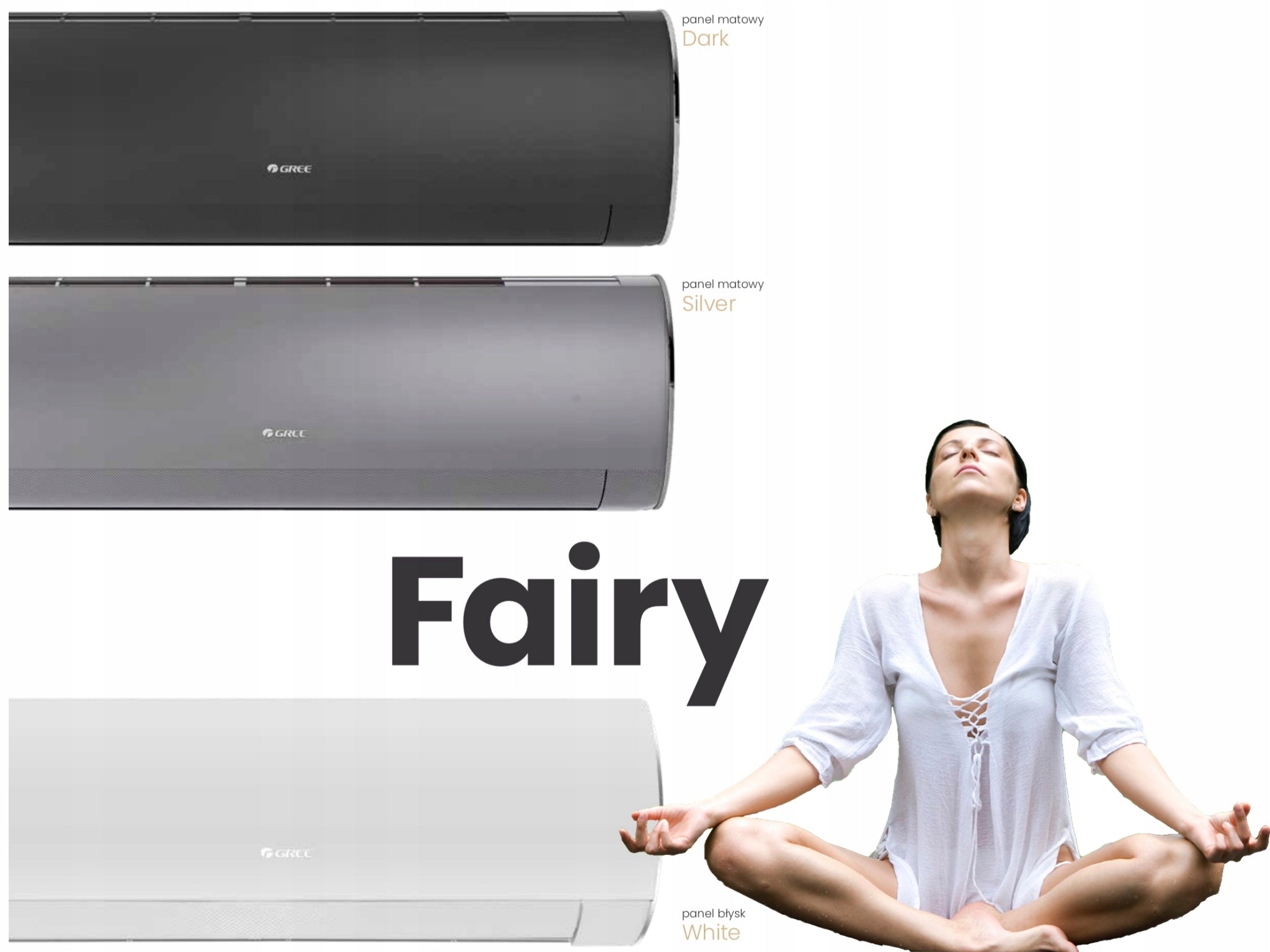 Air conditioner Gree Fairy GWH12ACC-K6DNA1F 3,51kW Sale!
