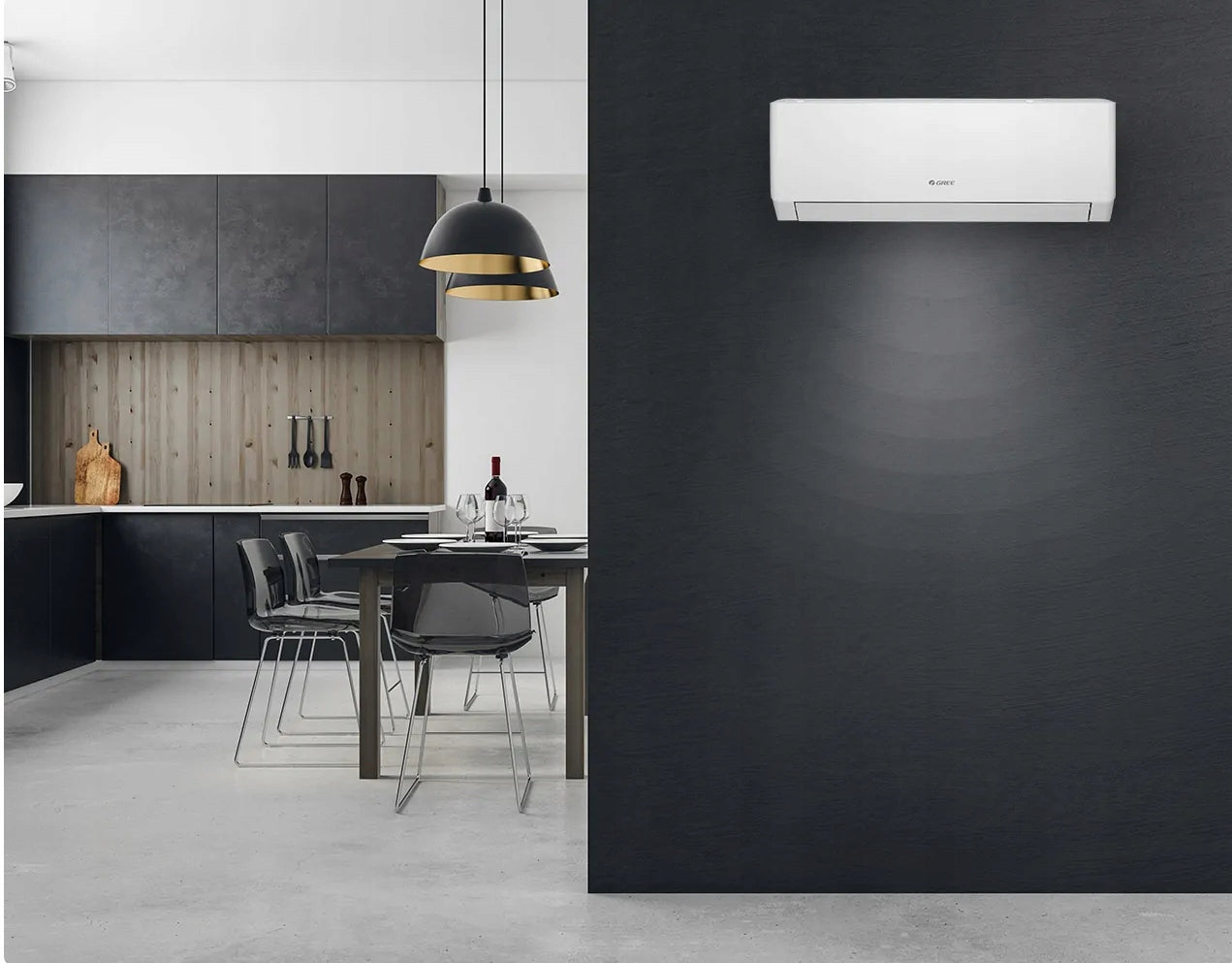 Air conditioner Gree PULAR GWH18AGD-K6DNA1D 4,6kW MATT - set Manufacturer code GWH18AGD-K6DNA4D/Z1/4