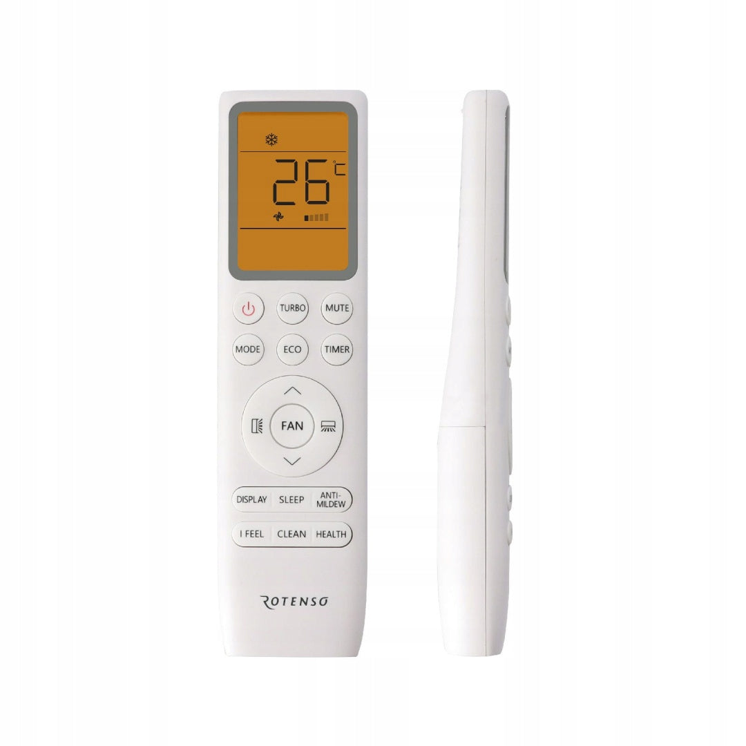 Air conditioner Rotenso Elis 3,4 kW E35Xi + EO35Xo WiFi black Packaging status original