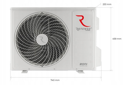Air conditioner Rotenso Roni 3,5 kW wall-mounted Wi-Fi cooling/heating up to 40 m² Packaging status original