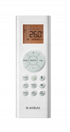 Air conditioner with heating function KAISAI Eco 3,5 kW KEX-12KTH2I / KEX-12KTH2O Brand Kaisai