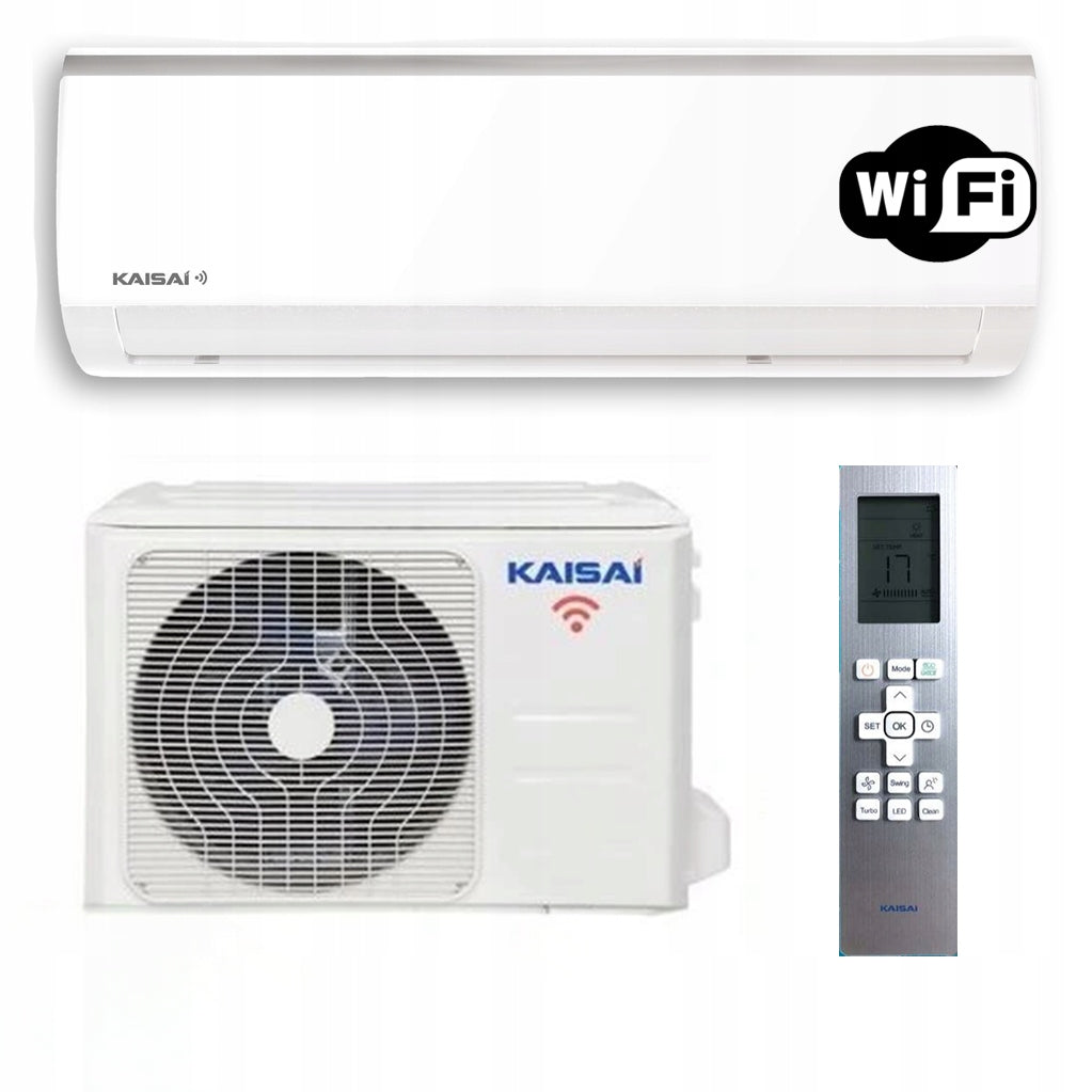 Air conditioning with WI-FI KAISAI FLY 3,5 kw QUIET EFFICIENT AIR CONDITIONER FOR HOME Control with the remote control