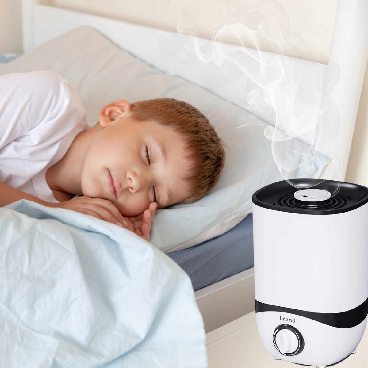 Air humidifier SOFTAIR Q3 ultrasonic silent diffuser 3,5L Medical device no