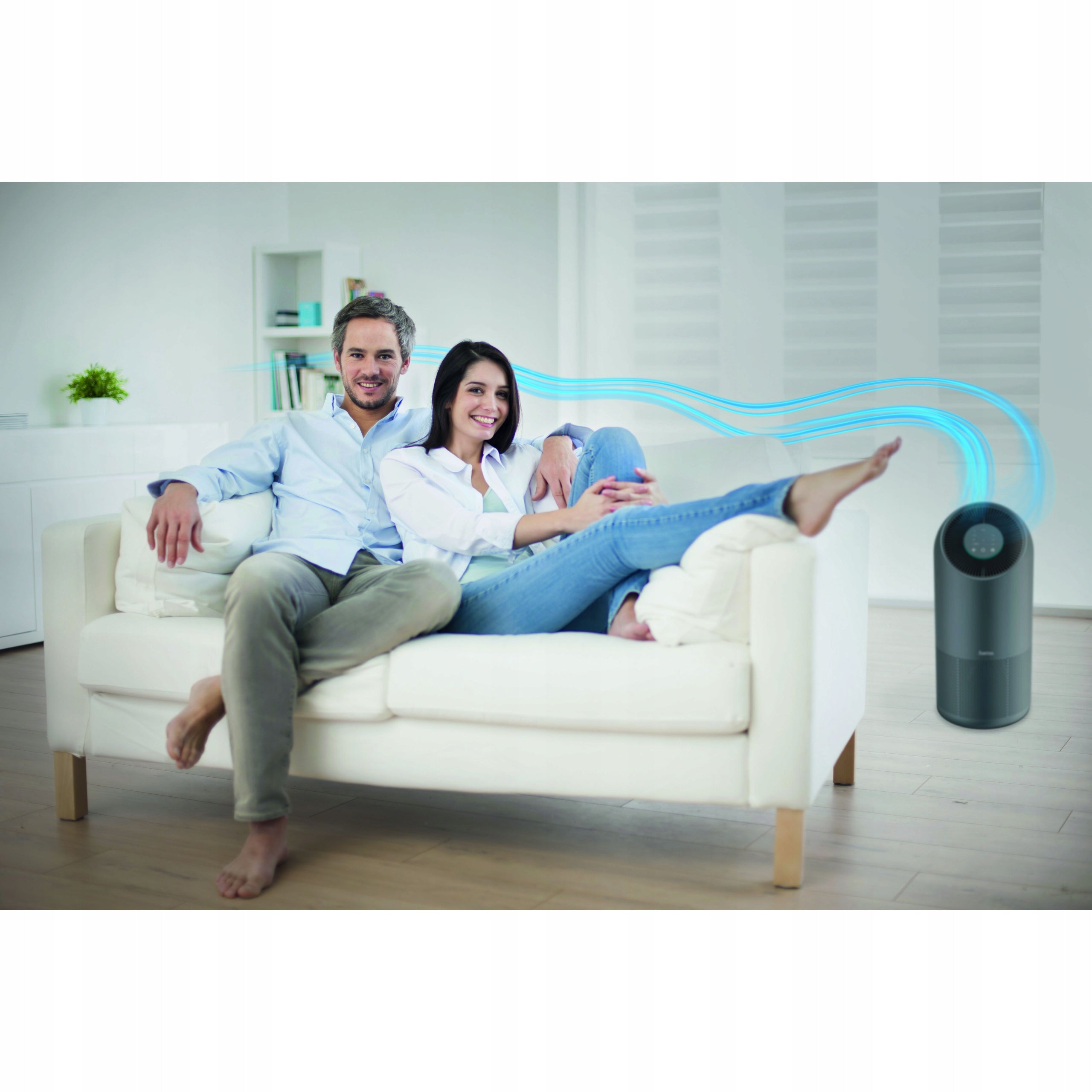 Air purifier Hama with smart wifi application auto 65 m2 HEPA filter Maximum efficiency 250 m³/h