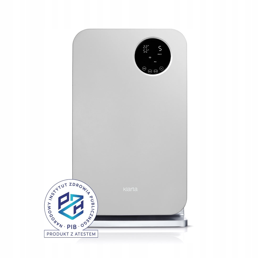 Air purifier Klarta Forste 4 Silver 40m² H13 Packaging status original
