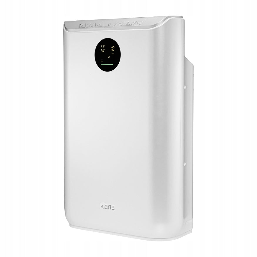 Air purifier Klarta Stor 3 Silver 80m² H13 Medical device no
