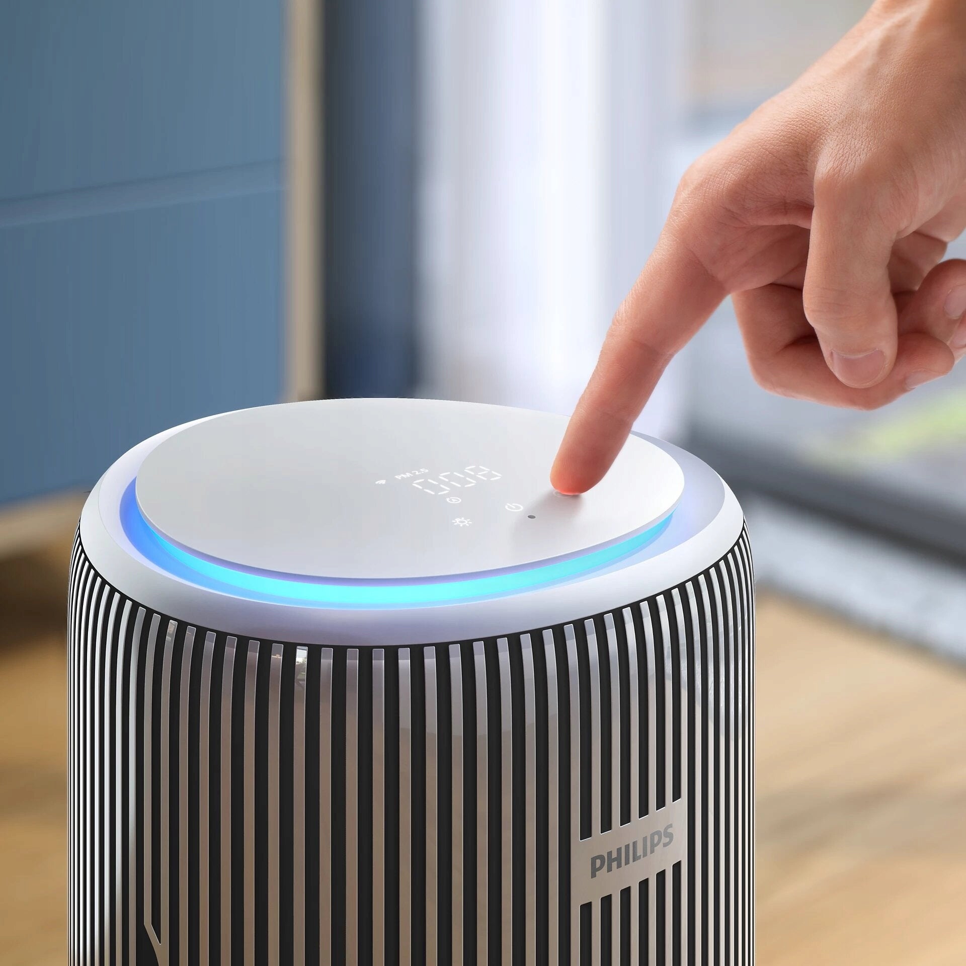 Air purifier PHILIPS AC3420/10 White and silver Brand Philips