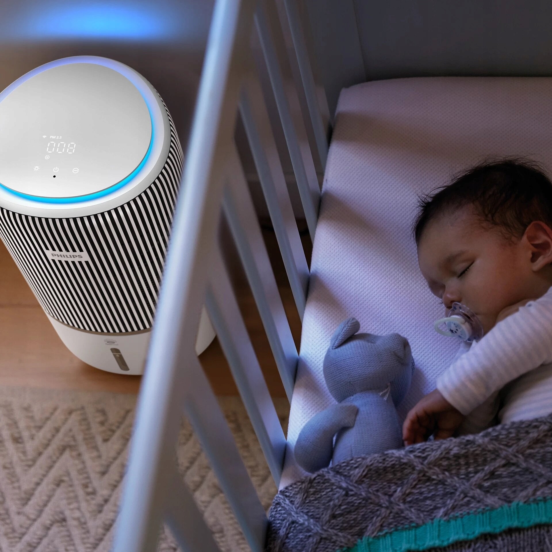Air purifier PHILIPS AC3420/10 White and silver Certificates of conformity CE