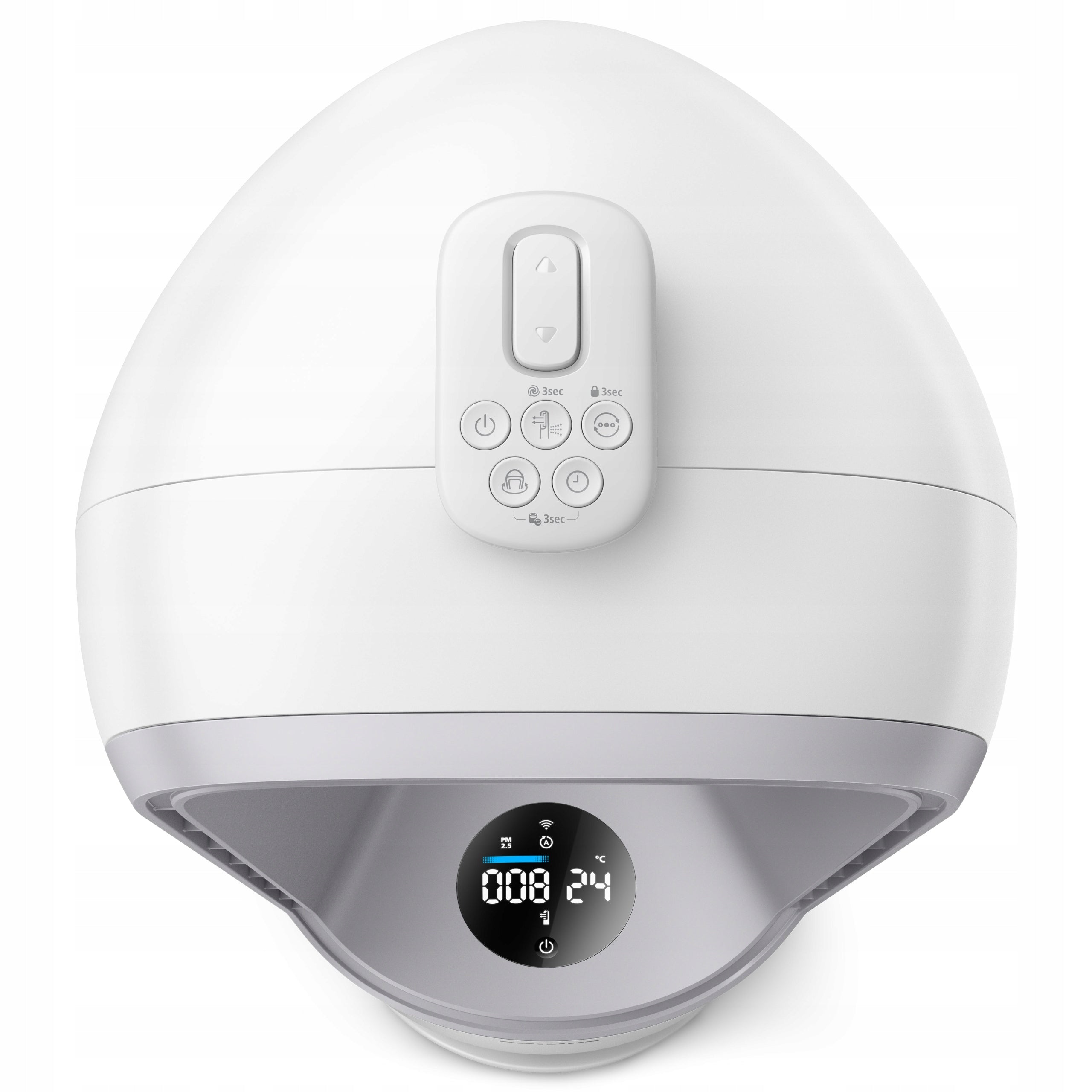 Air purifier Philips 2in1 fan function silver AMF765/10 Dominant color silver/gray
