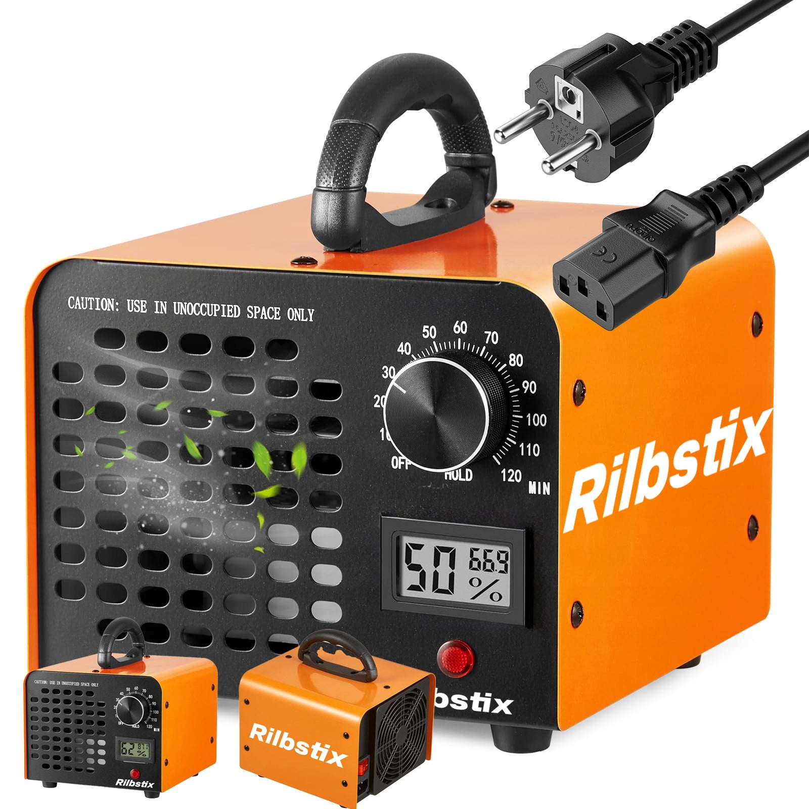 Air purifier Rilbstix 60000 mg/h, HEPA, up to 500 m²