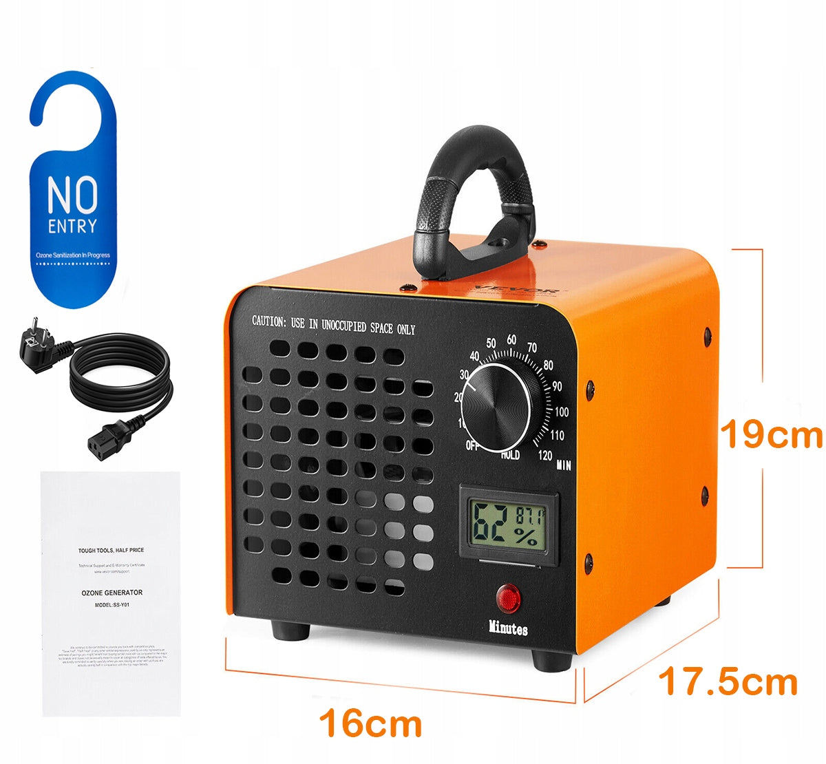 Air purifier Rilbstix 60000 mg/h, HEPA, up to 500m² Brand Rilbstix