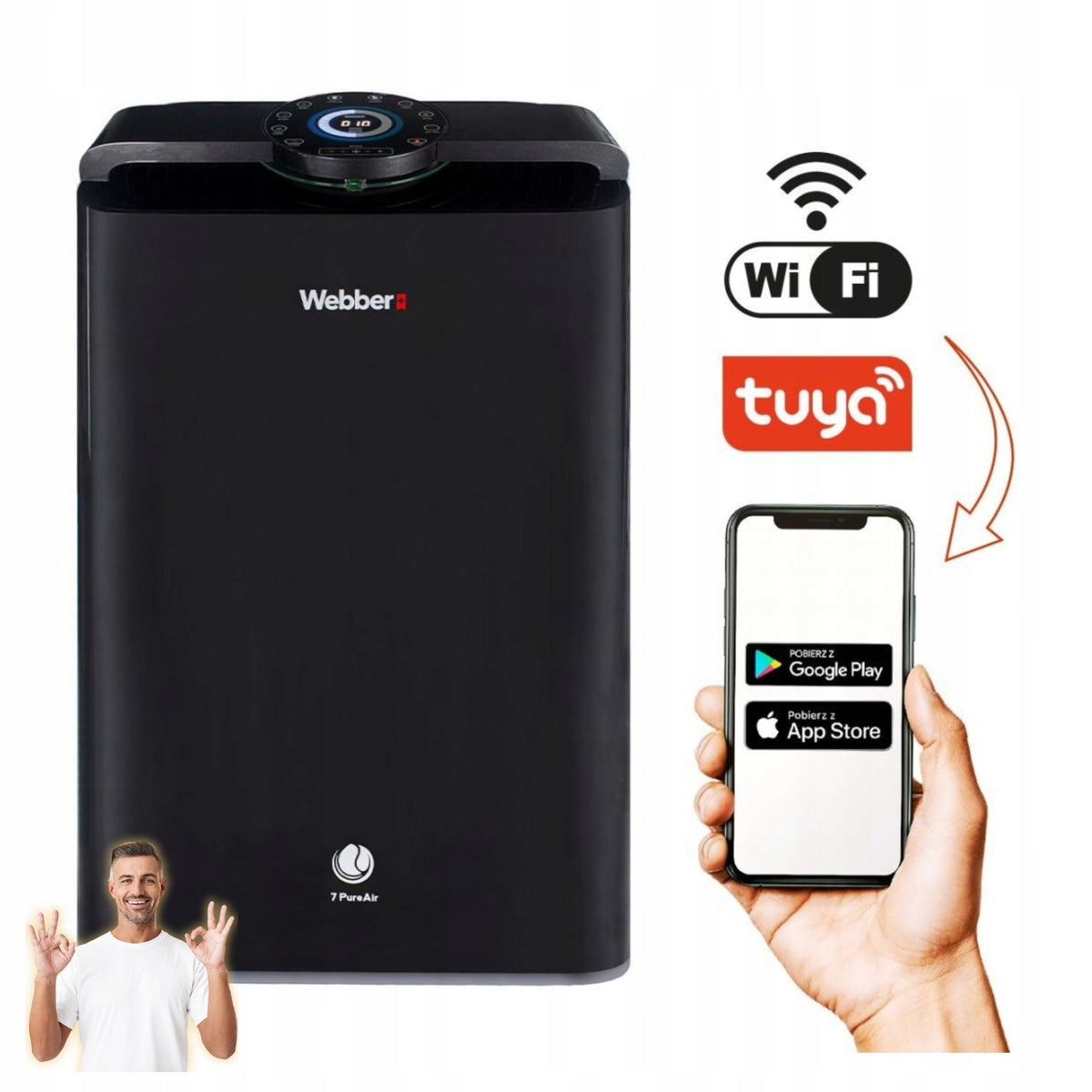 Air purifier WEBBER AP9700
