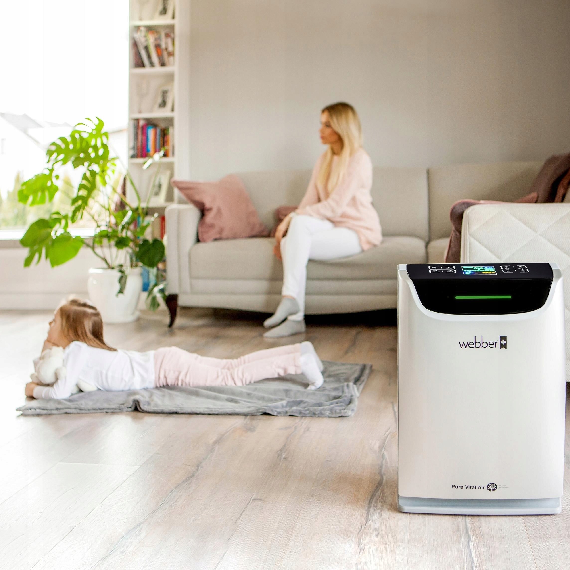 Air purifier Webber AP9405 HEPA 13 with humidification function Power 65 W