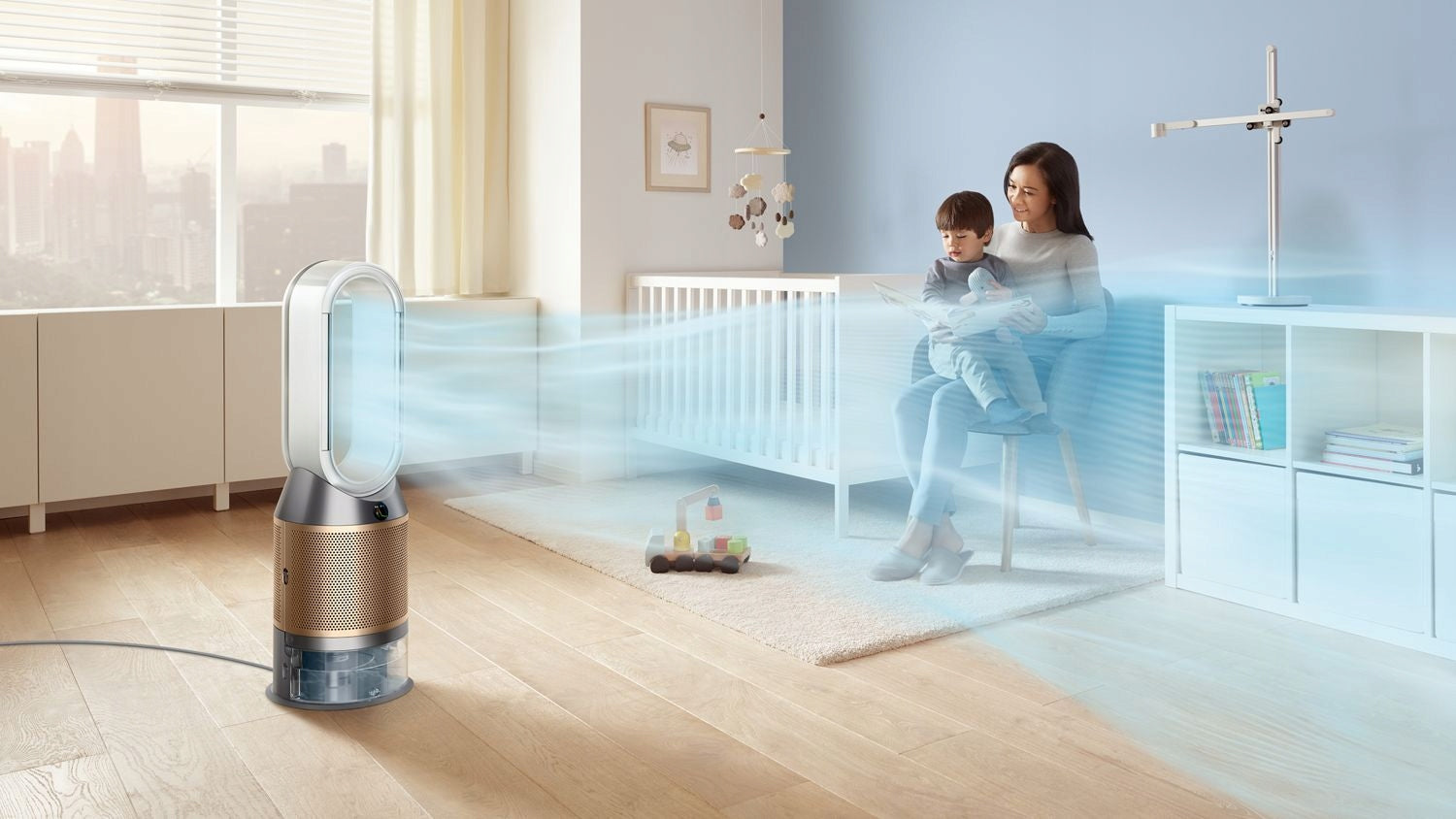 Air purifier with humidification function Dyson Humidify+Cool PH2 De-NOx Model PH2 De-NOx