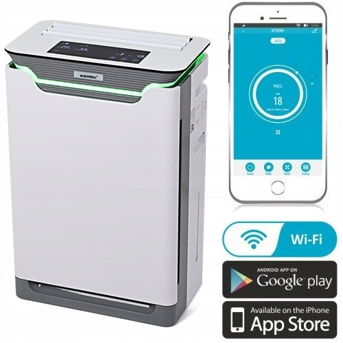 Air purifier with ionizer 8in1 80m2 quiet Manufacturer code Oczyszczacz powietrza z jonizatorem 8w1 80m2