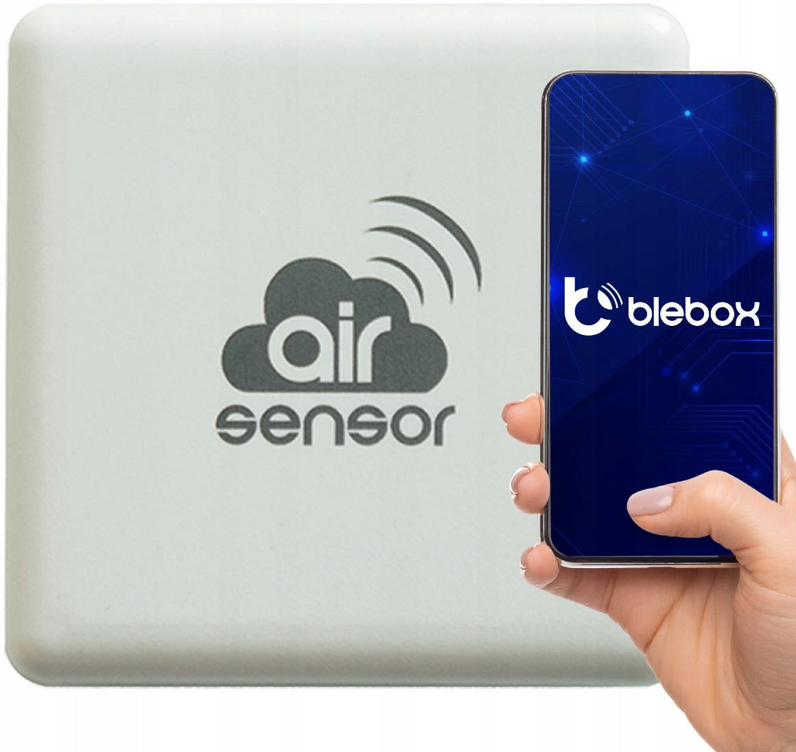 Air quality sensor airSensor BLEBOX WiFi IP32 LEDs