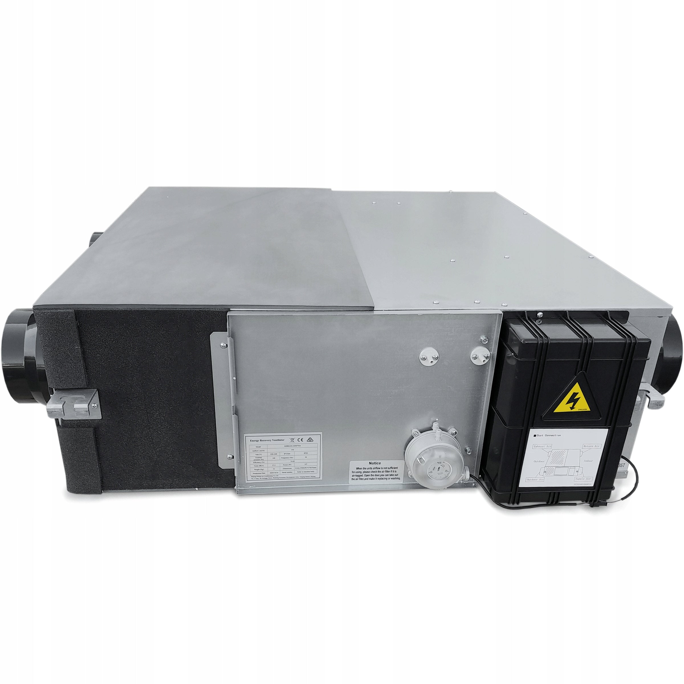 Air recuperator ventilation unit WEBER PREMIUM 350 m³/h Manufacturer code 04010201