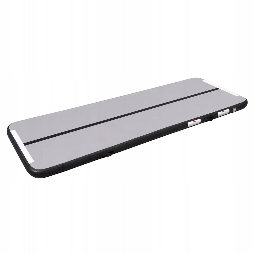 Air track gymnastic mattress exercise mat pump grey Packaging status original