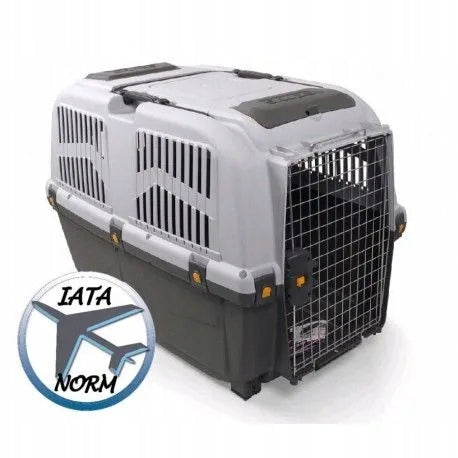 Air transporter for dog Skudo 4 IATA 68x48x51 up to 30 kg Brand MPS