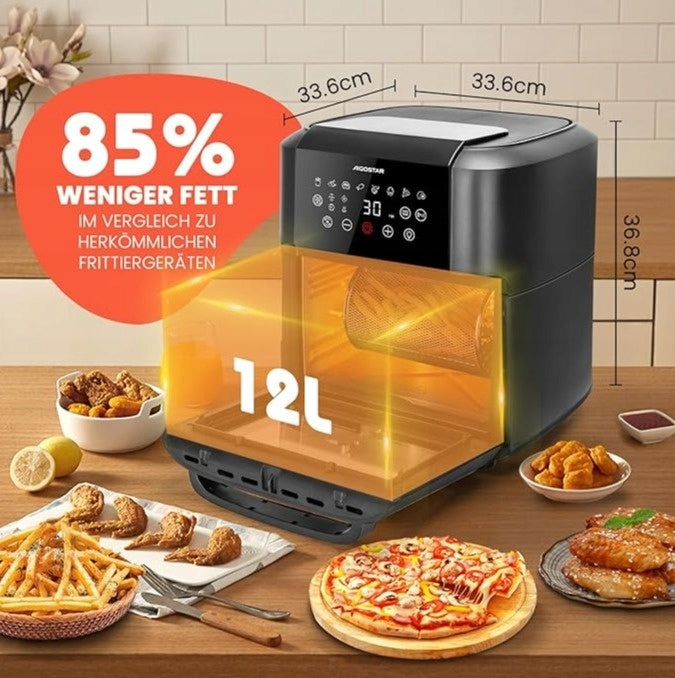 AirFryer 12 L mini oven 1700 W Aigostar Packaging status original