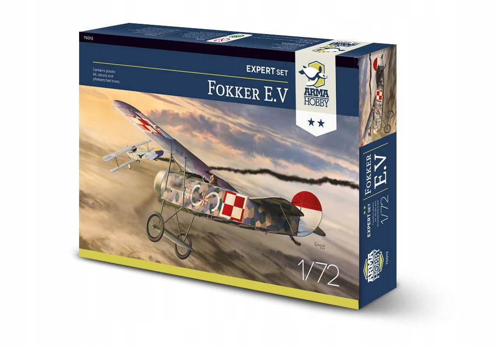 Aircraft Arma Hobby Fokker E.V Expert Set 1:72