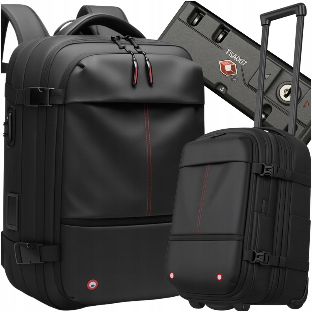 Airplane Backpack Vacuum On Wheels With Pump Hand Luggage 54x32x28