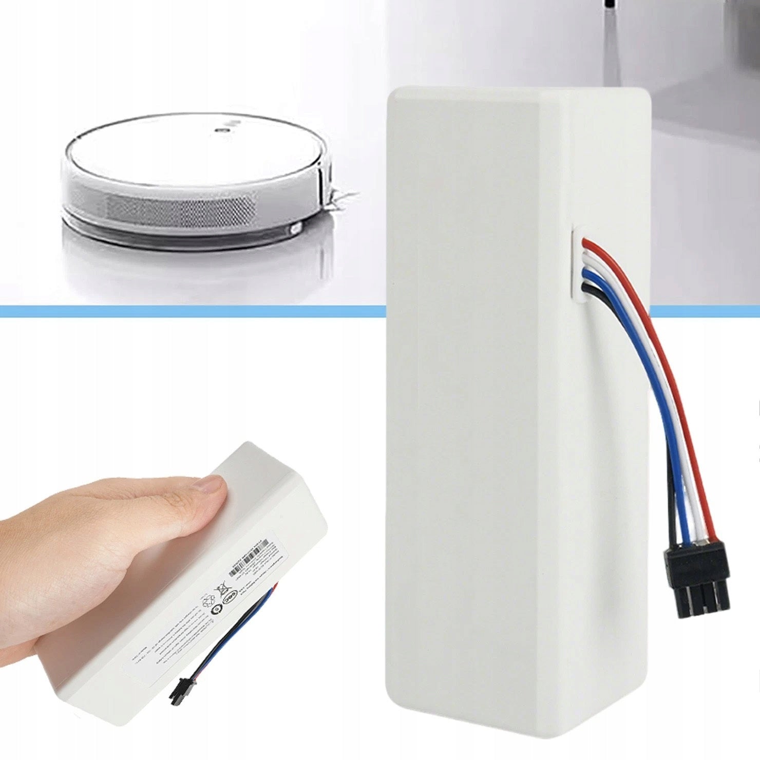 Aku Battery for Xiaomi Robot Vacuum Mop 1C STYTJ01ZHM 2600mAh