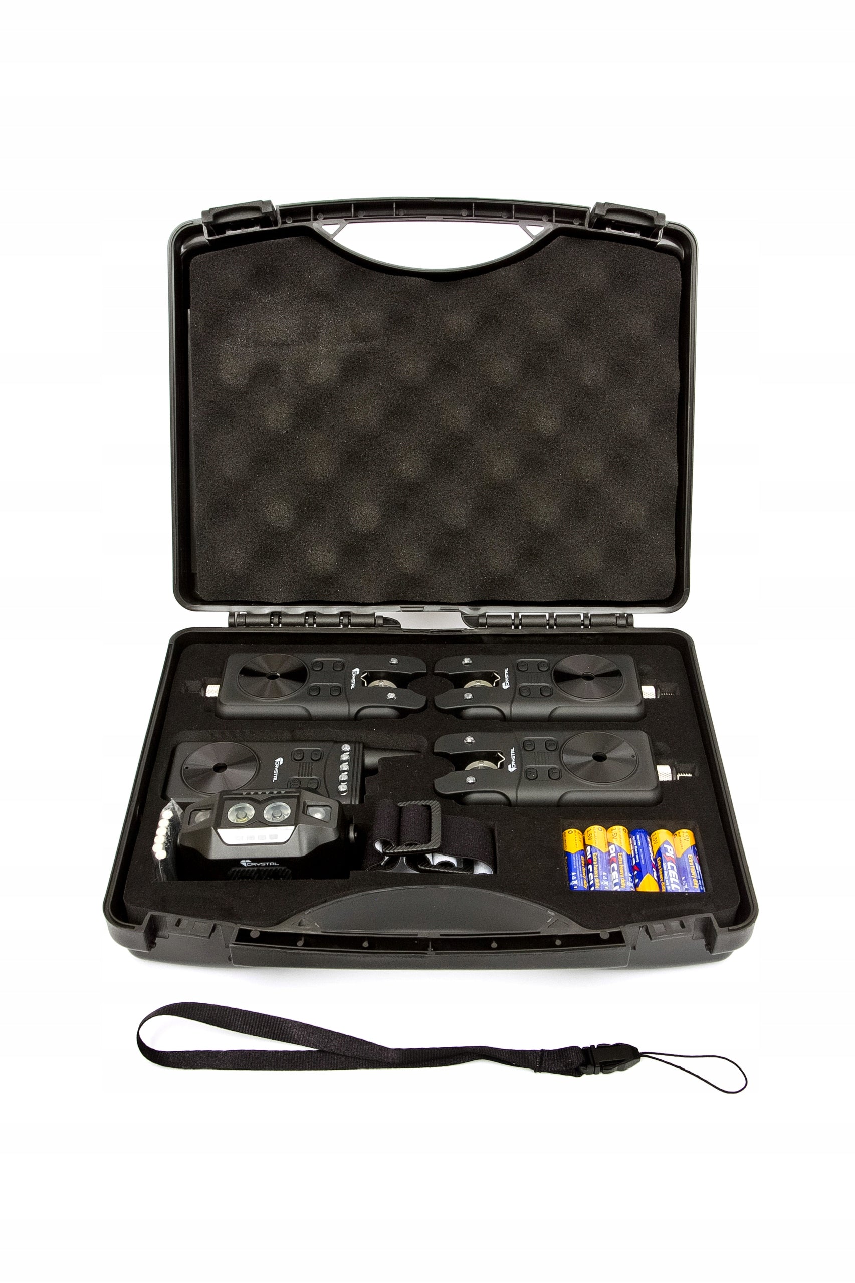Alarms bran 3+1+1L CRYSTAL RF 698 BLACK PRO PLUS. Headlamp Packaging status original