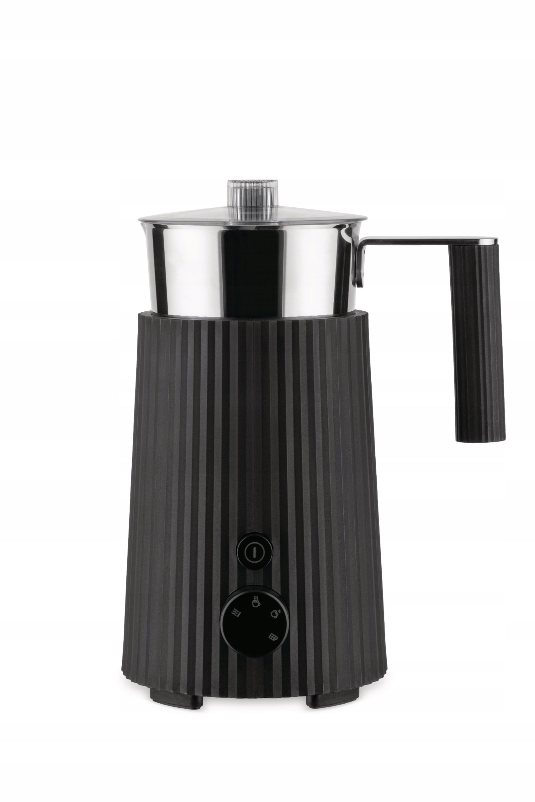Alessi PLISSE Electric Milk Foamer Black