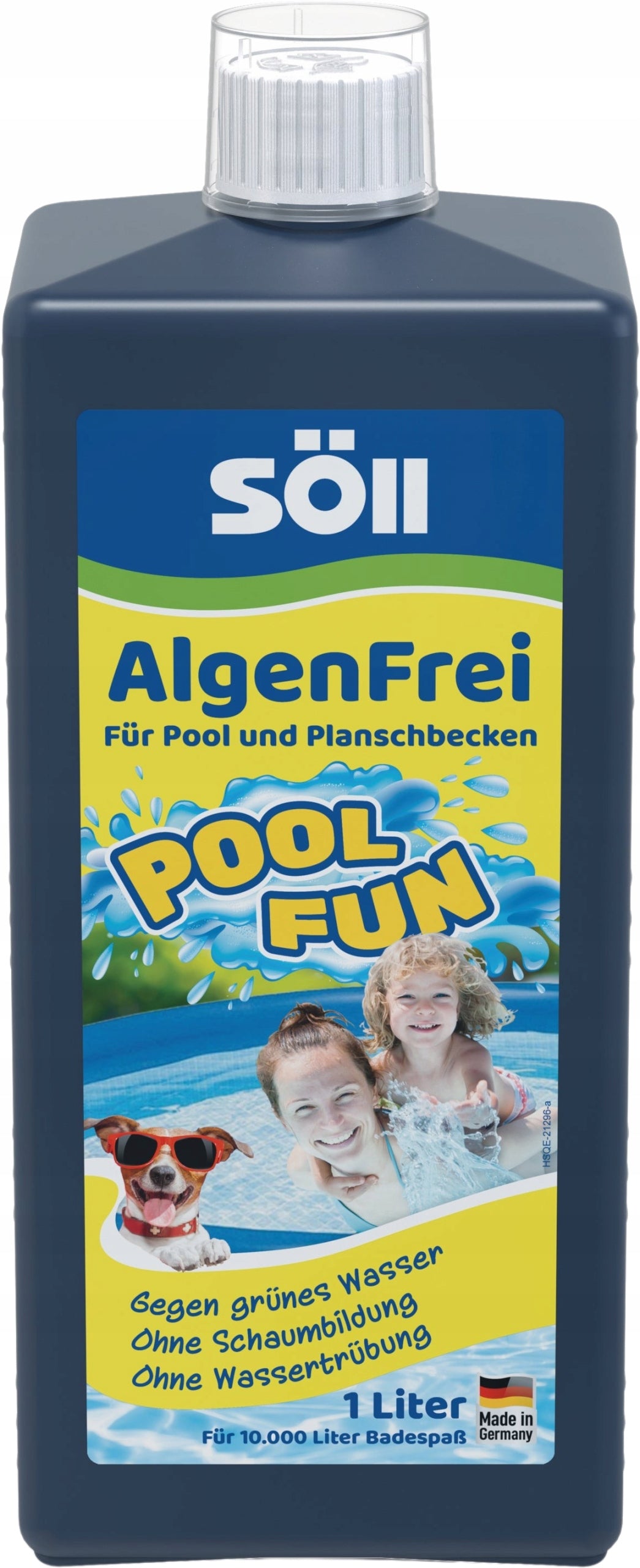 Algae agent for shower tray pool - SÖLL AlgenFrei 1L /10.000l water
