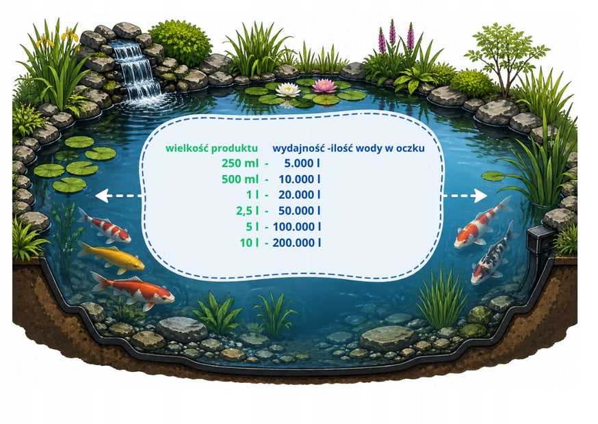 Algae preparation, green water SOLL AlgoSol 2,5l, 50.000l water, effective Form liquid