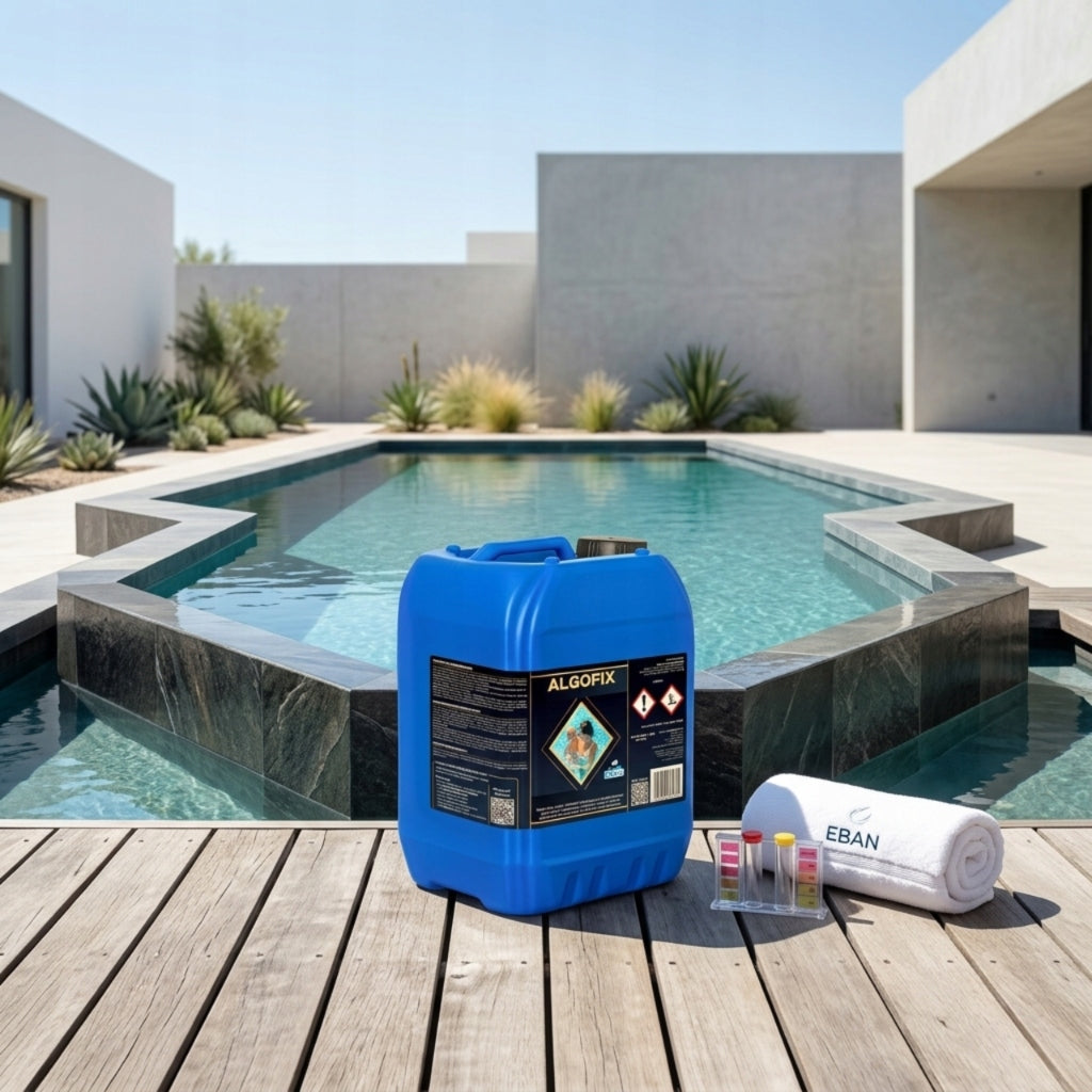 Algofix Antialgae Algae Liquid for Pool Algae High Capacity 5l Packaging status original