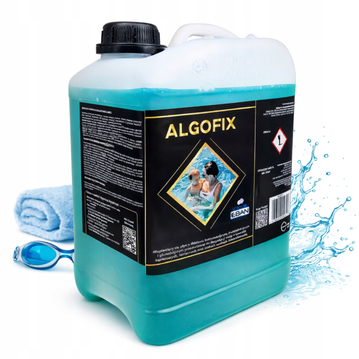 Algofix Antialgae Algae Liquid for Swimming Pool Algae High Concentration 3,2l