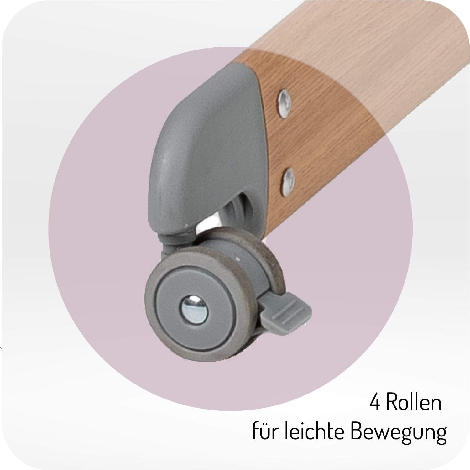 Allecto Baby Crib 4 in 1 to 15 kg Product width 1 cm