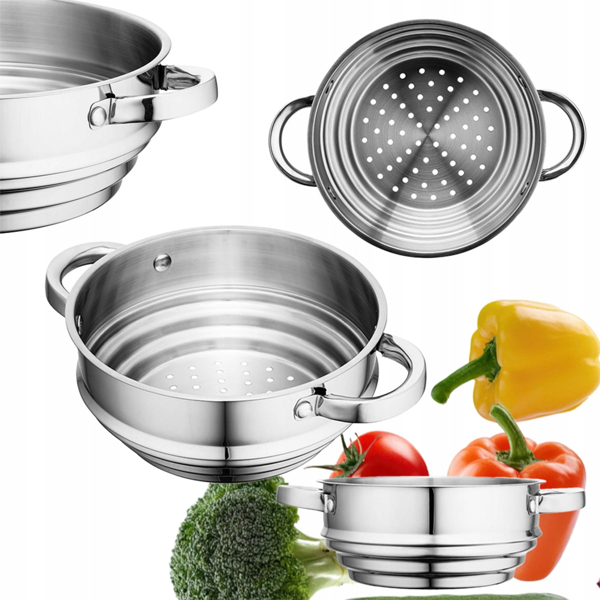 Altom Design universal steamer insert, 16/18/20 cm