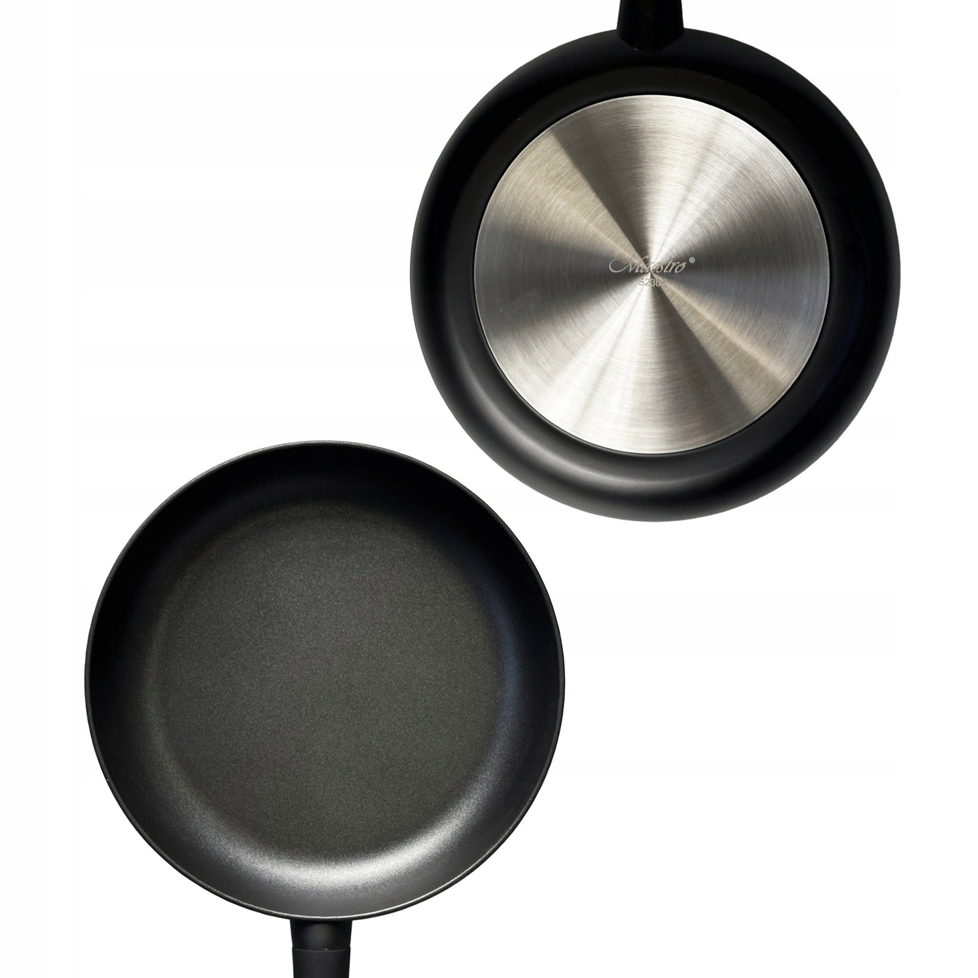Aluminum Pan MARBLE COATING induction WOK 28cm |Maestro MR-1217-28 Packaging status original
