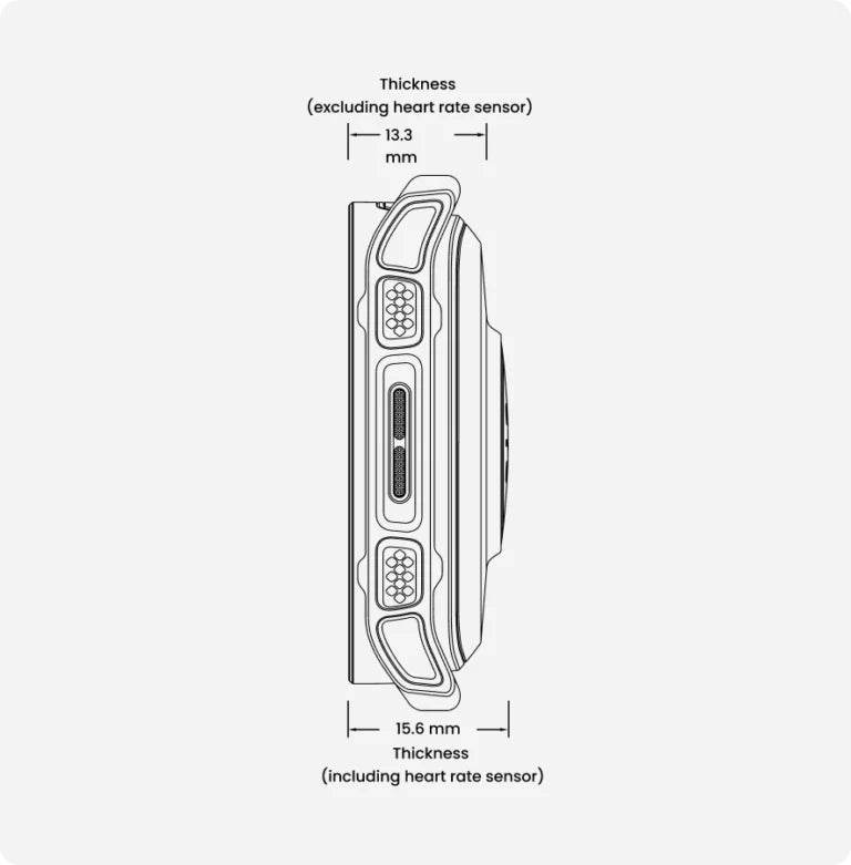 Amazfit Cheetah 2 Ultra NFC Titanium smartwatch Brand Amazfit