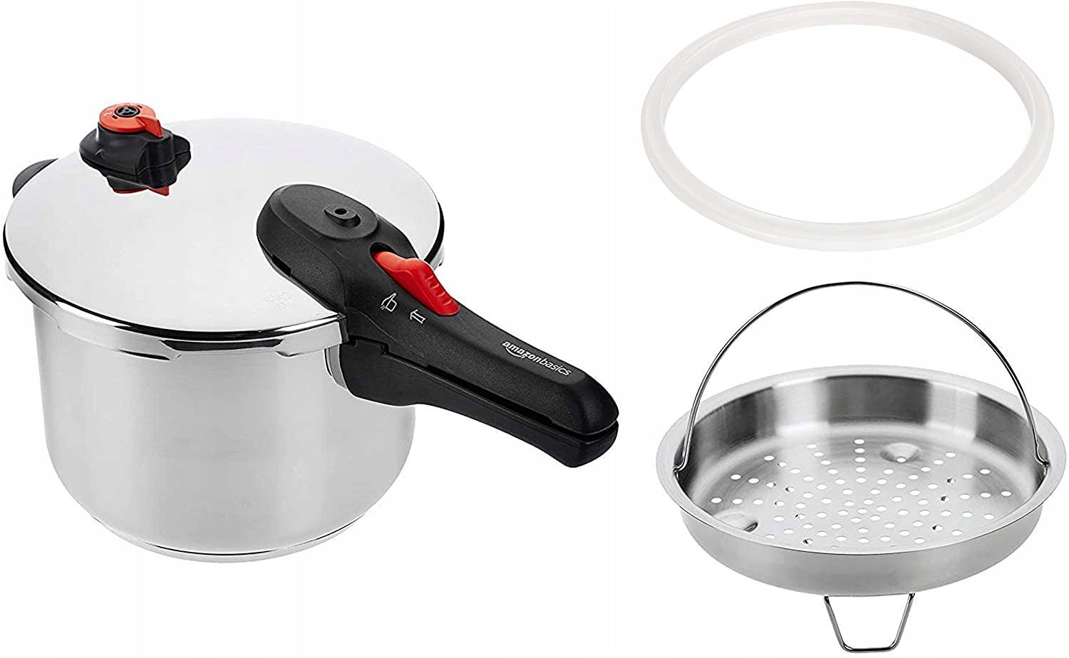 Amazon Basics 6040A – 4 l stainless steel pressure cooker EAN (GTIN) 6915389011964