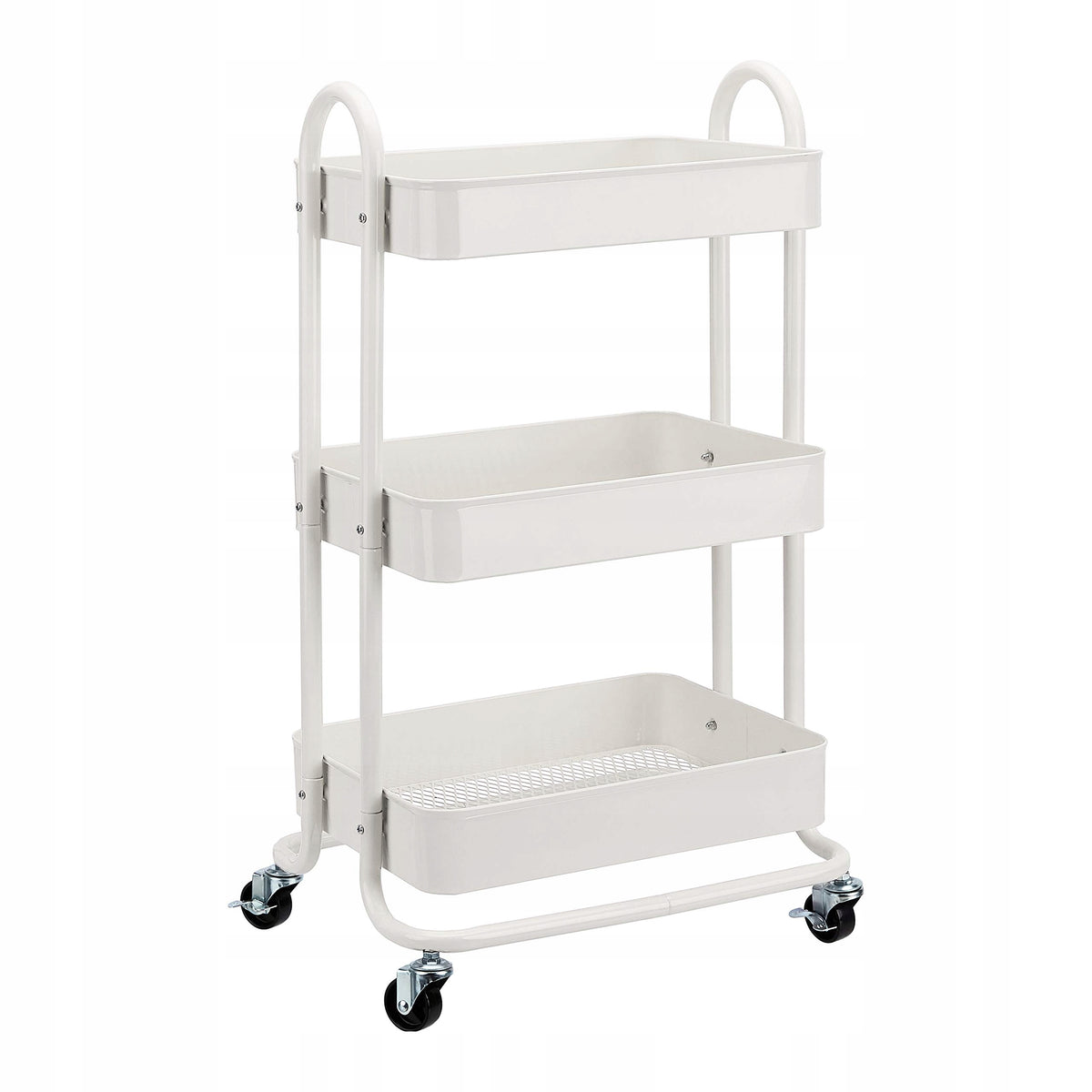 Amazon Basics Kitchen Cart 3 Tier White