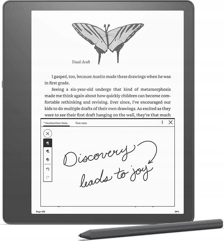 Amazon Kindle Scribe 16GB Reader with Premium Stylus (B09BRW6QBJ)