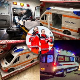 Ambulance Light Sounds Stretcher Gift for Boyfriend's Day Packaging status original